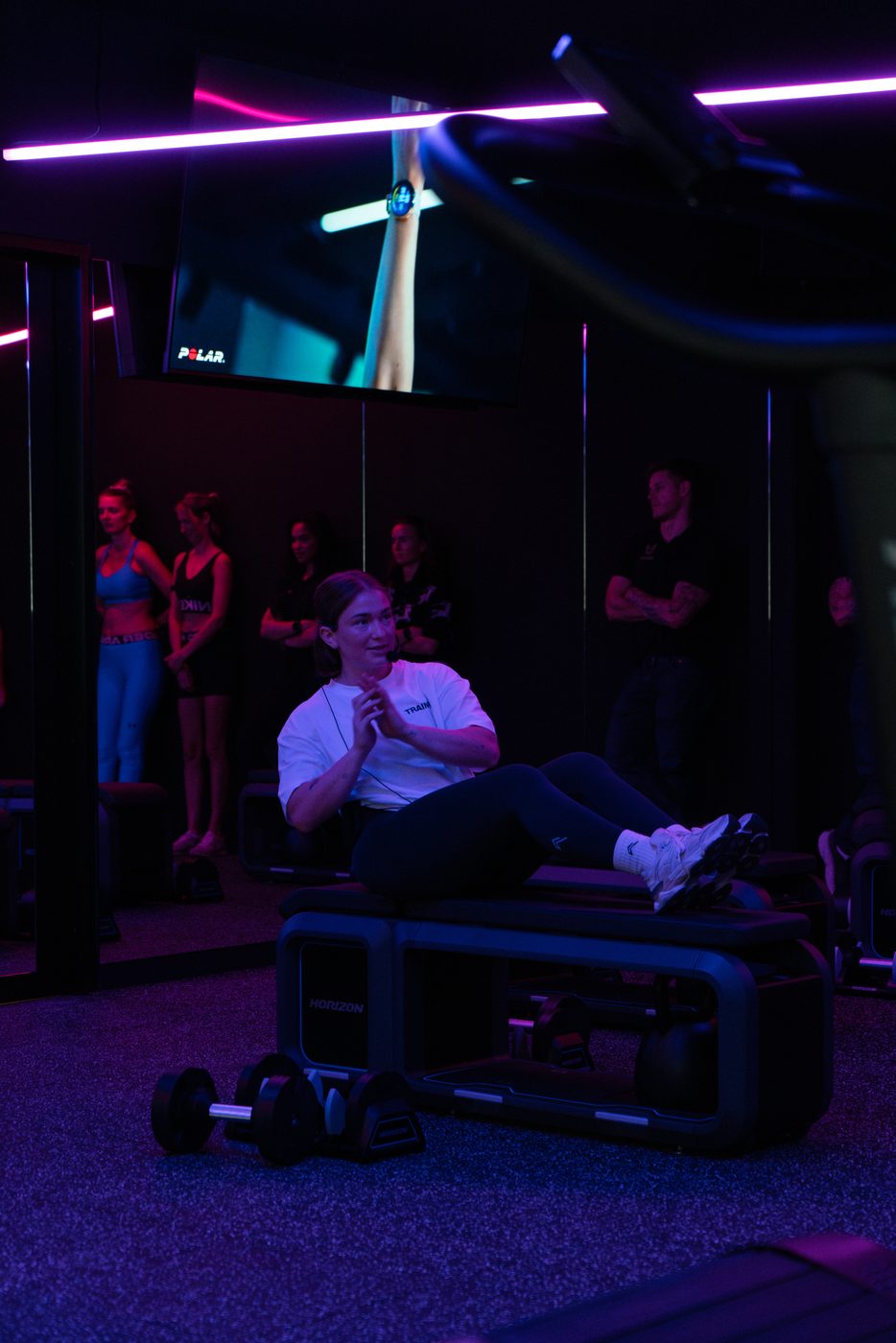 Sarah beim Personal Training im PowerHouse Studio